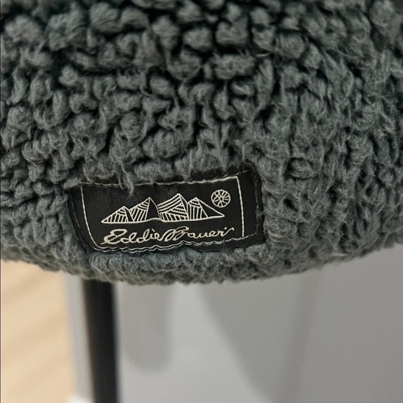 Eddie Bauer Dark Gray Cowl Neck Sweater - Picture 2 of 5